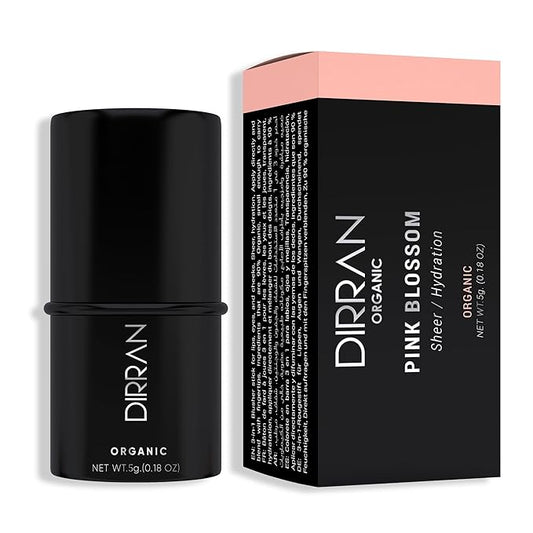 3 in 1 Natural Ingredient 90% Organic Blusher Stick For Lips, Eyes, & Cheeks, Hydration And Natural Beauty Apply directly And Blend With Fingertips, Small Enough to Carry (PINK BLOSSOM)