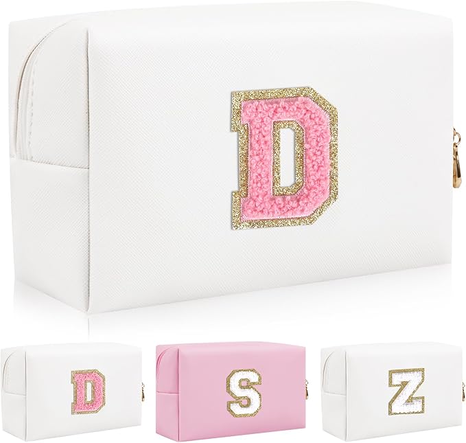 Personalized initial letter patch makeup