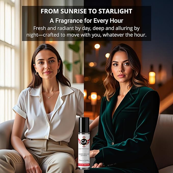 CA Perfume Duo Impression of Chocolate Chip Cookie For Women And Men Perfume Layering Set Long Lasting Travel Size EDP + Body Oil Roll-On Bottle 0.27 Fl Oz+0.33 Fl Oz