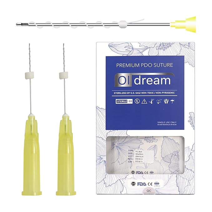 Pcl Threads Eye Lift for Eyes, Mono Screw Type, B-Type, 30G25MM, 20pcs