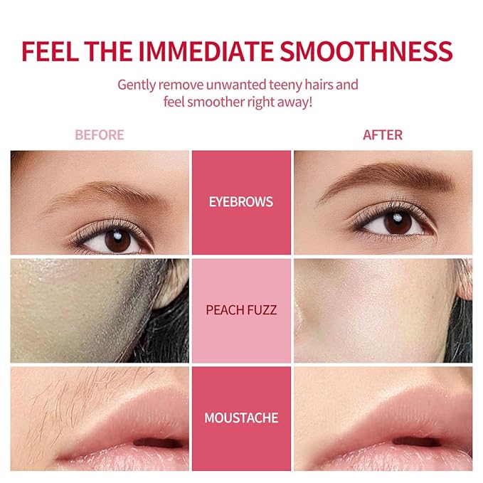 Beauty's Choice's Unique Face Razors For Women | Dermaplane Razor For Women Face | Facial Razors for Women Face | Face Shavers for Women | Womens Face Razor Peach Fuzz | Dermaplaning Razor