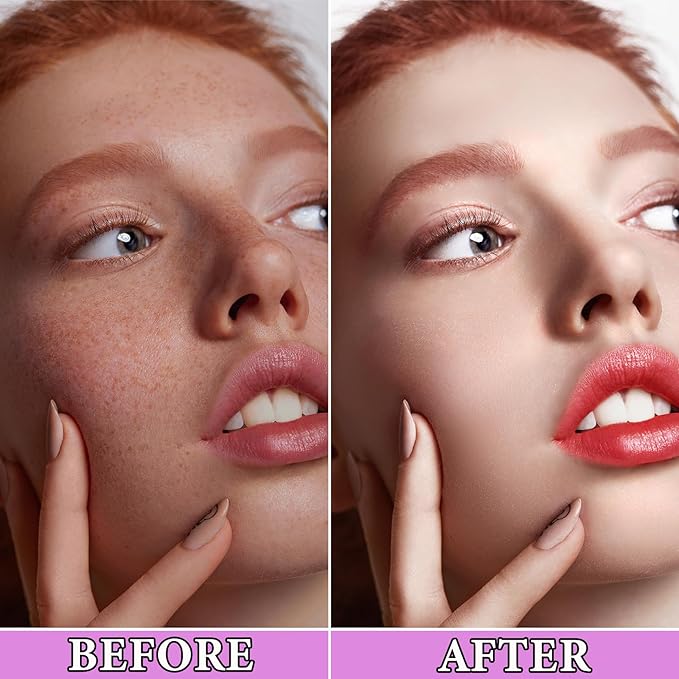 One Step Color Corrector,Color Correcting Facial Serum,Isolation Cream,Pore Primer,Invisible Pore,Skin Tone Correcting,Moisturizing Concealer Foundation Face Makeup Primer Base(Pink)