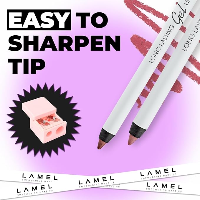Lamel Matte Gel Lip Liner Pencil | Weightless Lip 7g