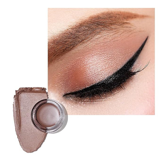Oulac Matte Eyeshadow 3-in-1 Eyeshadow Eye Primer&Eyeliner Highly Pigmented Waterproof Smudge-proof Long Lasting Wear Smooth&Blendable Formula for Natural Look,Vegan & Cruelty-Free,CM03