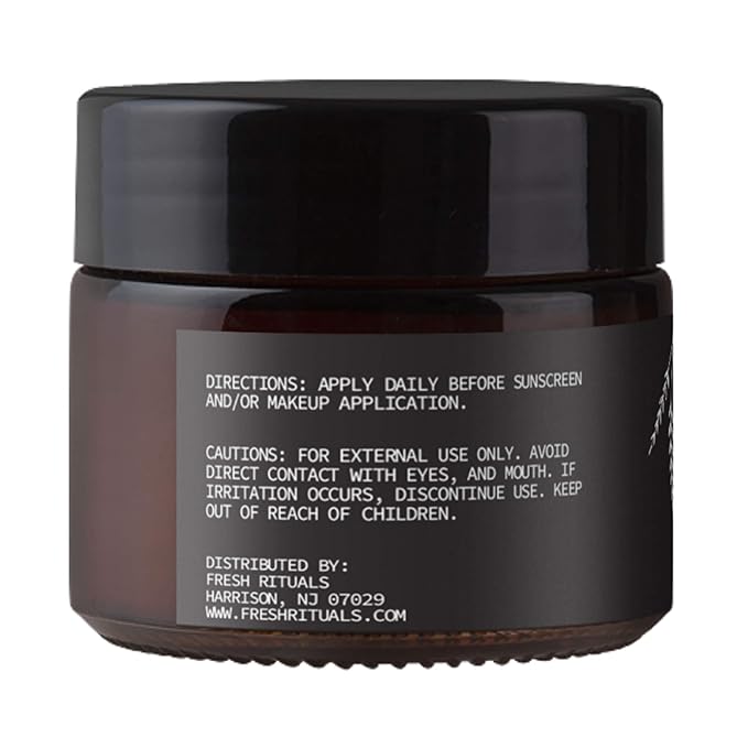 Vegan Face Moisturizer with Hyaluronic Acid, Aloe Vera and Niacinamide | 2 ounce | Cruelty Free, Paraben Free, Natural Ingredients | Light Weight Daily Use Moisturizing Cream