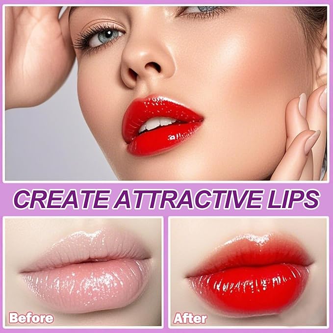 6 Colors Grapes Lip Tint Stain Set, Korean Velvet Lip Stain Watery Lip Stain Moisturizing Mini Liquid Lipstick Set, Long Wearing, Non-Stick Cup, Waterproof, High Pigment, Lip Tint Makeup