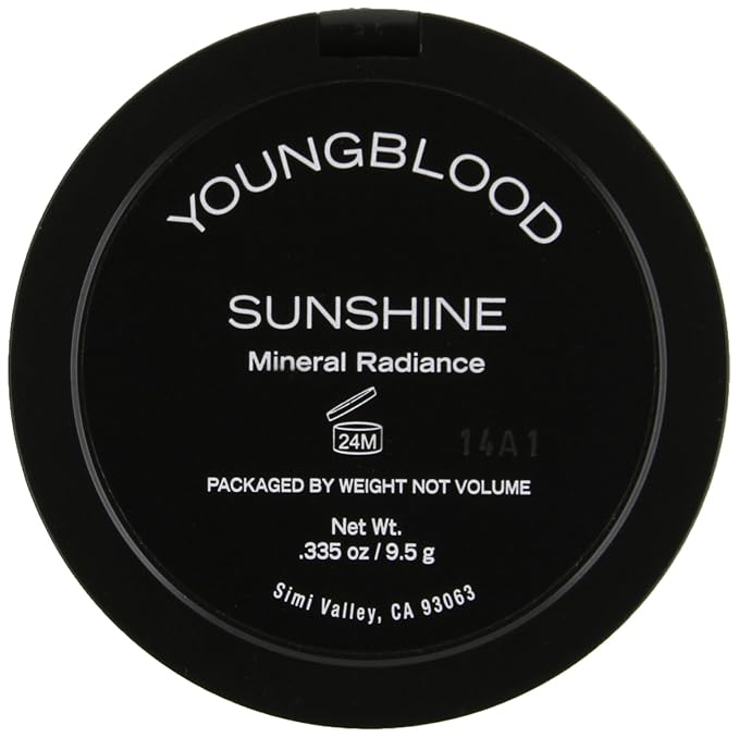 Youngblood Mineral Cosmetics Natural Radiance Bronzer/Highlighter - 9. oz (Sunshine) 5 g