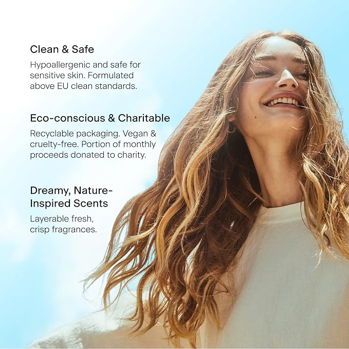 Skylar Salt Air Eau de Parfum - Hypoallergenic & Clean Perfume for Women & Men, Vegan & Safe for Sensitive Skin - Fresh Perfume with Notes of Driftwood, Sea Salt & Seaweed - 50mL /1.7 Fl oz