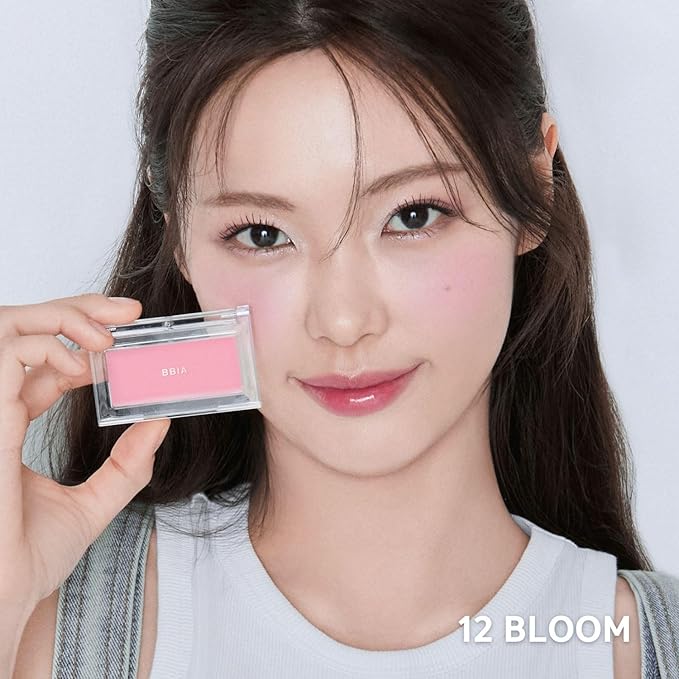 BBIA Ready To Wear Downy Cheek Cream Blush 8 Color - Creamy Blendable & Buildable Blush Dewy Texture & Matte Finish High Pigment Longlasting Lightweight Natural Face Makeup, 0.12oz (06 DOWNY FIG)