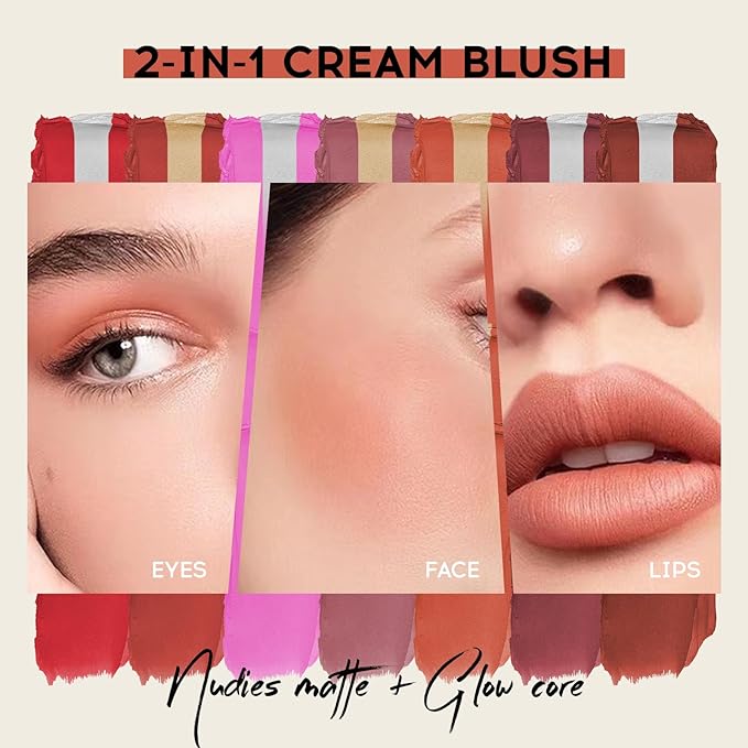 Cream Blush, Jelly Blush, Beauty Blush Makeup Sticks, Stick #01