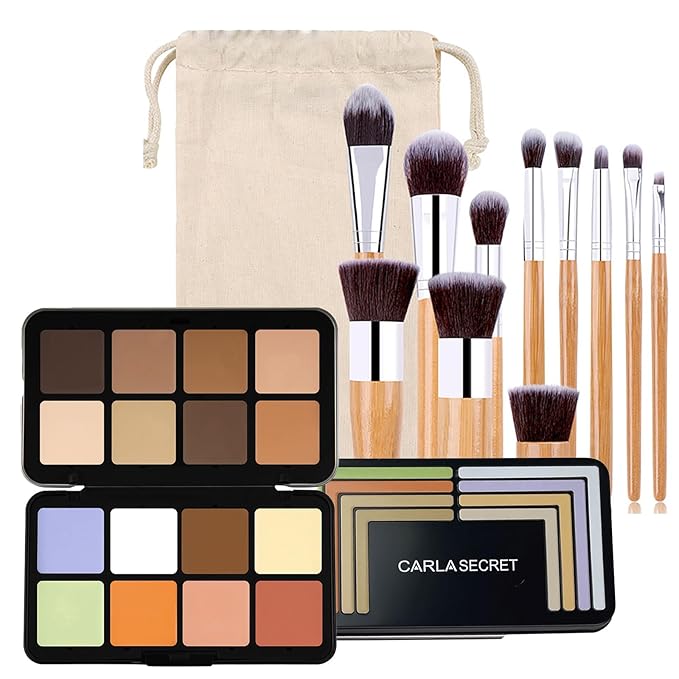 Color Correcting Concealer Palette, Contouring Foundation Creamy Contour Cruelty Free