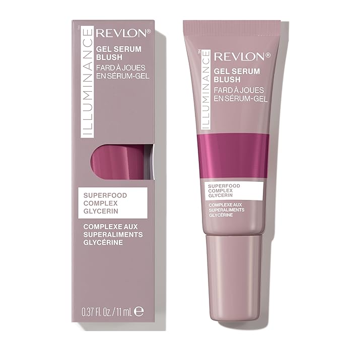 Revlon Illuminance Gel Serum Blush, Visibly Plump Cheeks, fl oz.