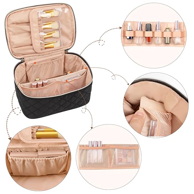 Makeup bag set of 2,
