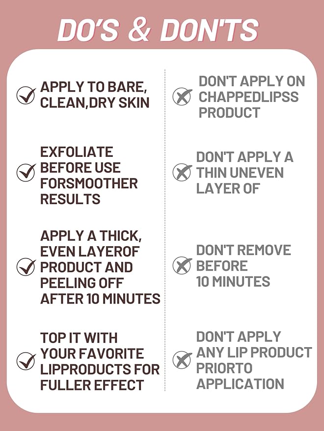 Lip Stain Peel Off Lip Liner Stain with Tweezer, Long Lasting Matte Lip Tint Tattoo, Highly Pigmented Color Lip Makeup, Waterproof Lipstick, Transfer-proof Lipstain for Women, Mauve