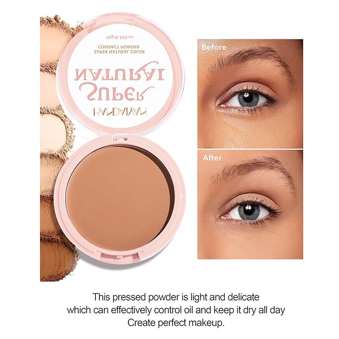 Pressed Face Powder Makeup Mineral Foundation Finishing Powder
