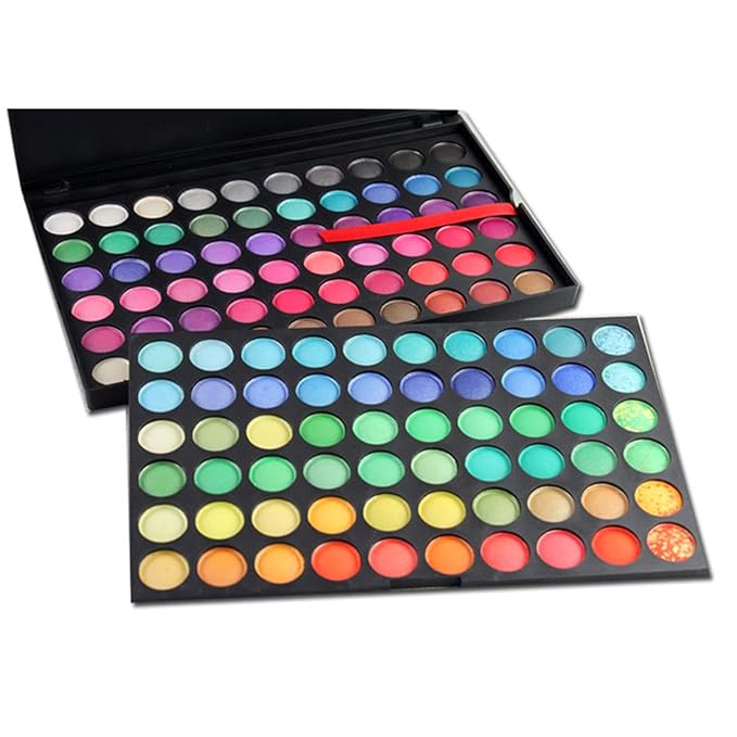 Eyeshadow Palettes, Easy to Blend Color Fusion 120