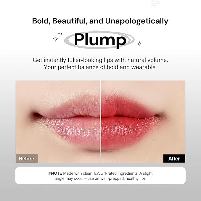 Liptique Korean Lip Stain Peel Off - 24 Hour Long Lasting Lip Tattoo, Waterproof & Transfer Proof, Nourishing & Hydrating Lip Tint for Women, Instant Plumping Lip Tints Peel Off (001 ROUGHER)