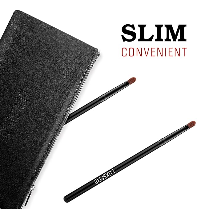 Luxspire Lip Brush Concealer Brushes 2 Pieces, Lipstick Gloss Brushes Applicators Eyeshadow Lip Liner Makeup Brush Cosmetics Make Up Tools, Small Make Up Brushes