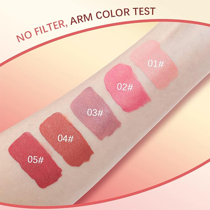 Liquid Blush, Natural Matte Velvet Finish, Soft Cream Rosy Mauve)