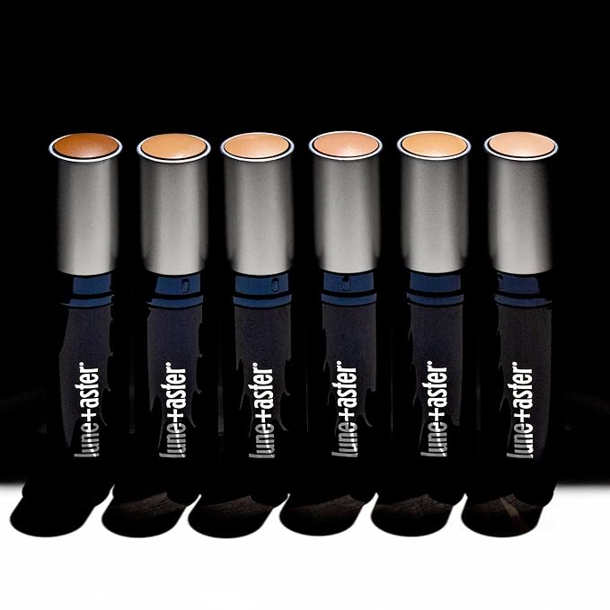 Lune+Aster Dawn to Dusk Foundation Stick - Medium - A cream foundation stick infused with good-for-you ingredients that delivers long-lasting, undetectable coverage for a flawless complexion