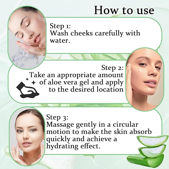 8PCS Aloe Vera Gel for Face & Skin,Organic Aloe Vera Gel,Hydrating After Sun Cream for Travel Size,Moisturizing Lotion for Skincare,After Sun Lotion for All Skin Type(B)