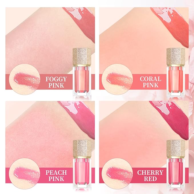 Soft Cream Blush, Liquid Blush for Natural Dewy Foggy Pink