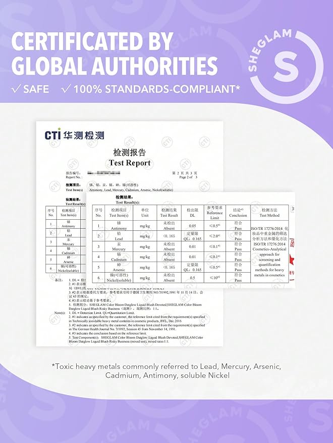 SHEGLAM Color Bloom Dayglow Liquid Blush Makeup for - Devoted