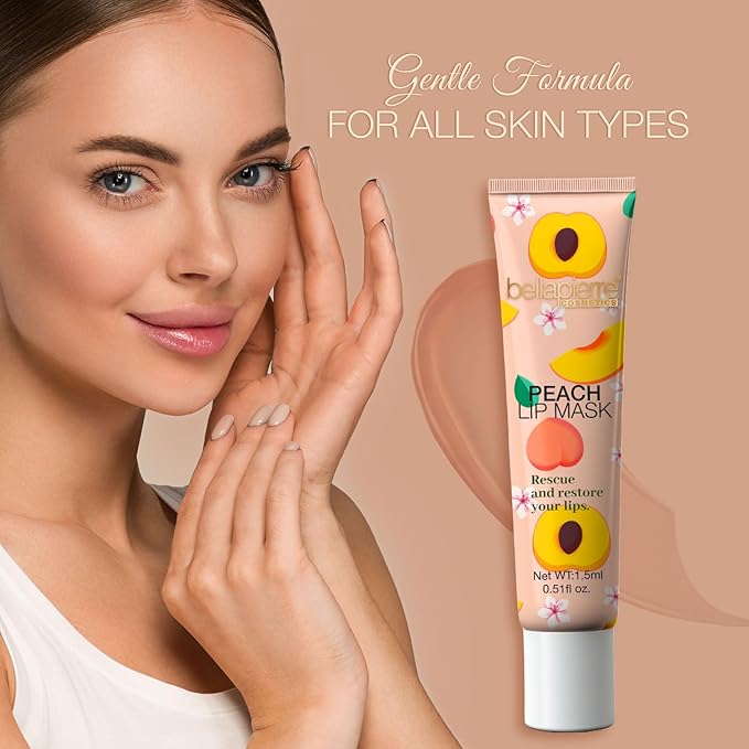 bellapierre Cosmetics Peach Lip Mask | Daily