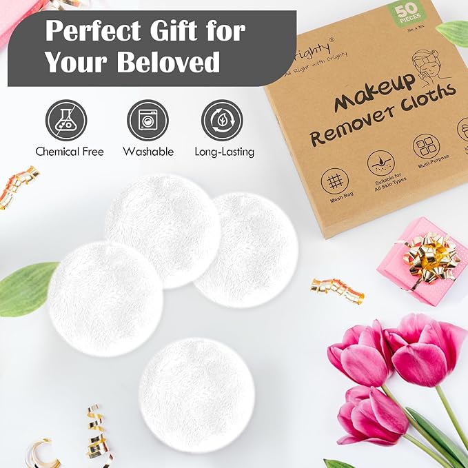 Orighty microfiber makeup remover pads