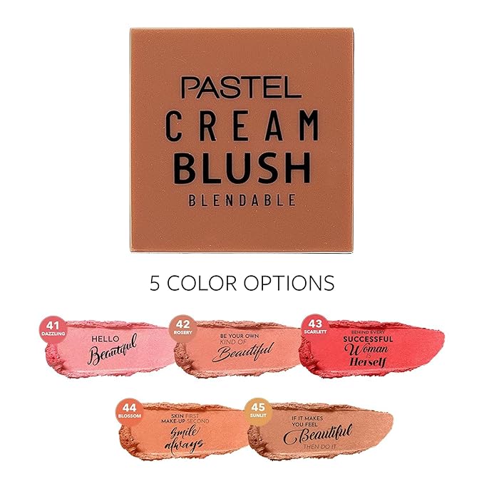 Pastel Cream Blush 45 | Red | Fresh | 0.. 18 oz