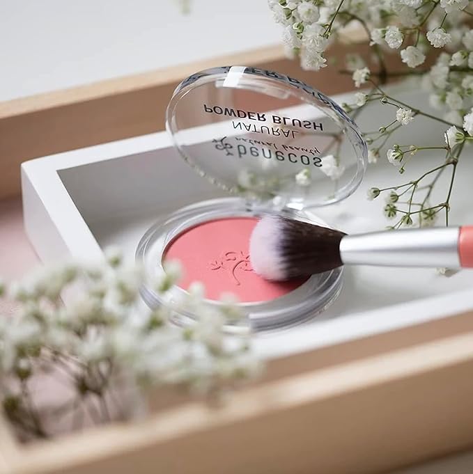 Natural Powder Blush - Sassy Salmon