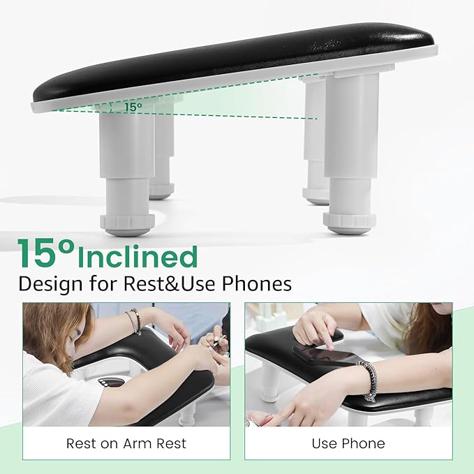 Big arm rest for nails