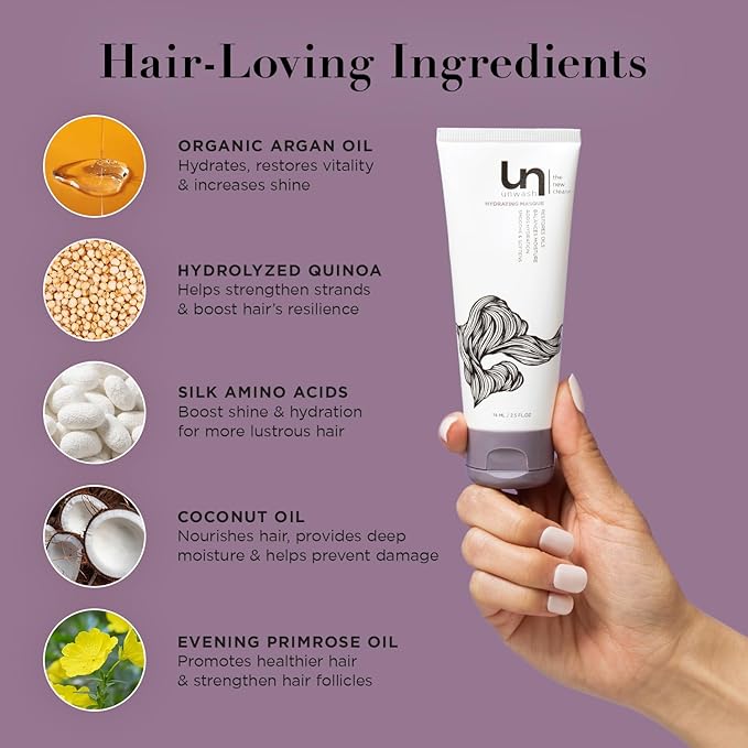 unwash Hydrating Masque Fresh, 2.5 Fl oz