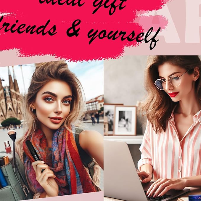 Maydear Chameleon Mascara Color-Changing Mascara for Eyelashes, Multichrome Glitter Lash Makeup, Long-Lasting, Smudge-Proof, Eye-Catching Look for Day & Night