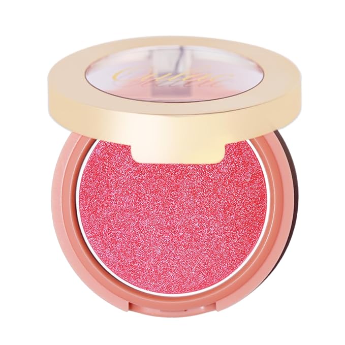 Oulac Luminisers Powdery Blusher for Cheeks Face Glow,Brighten 4.8g