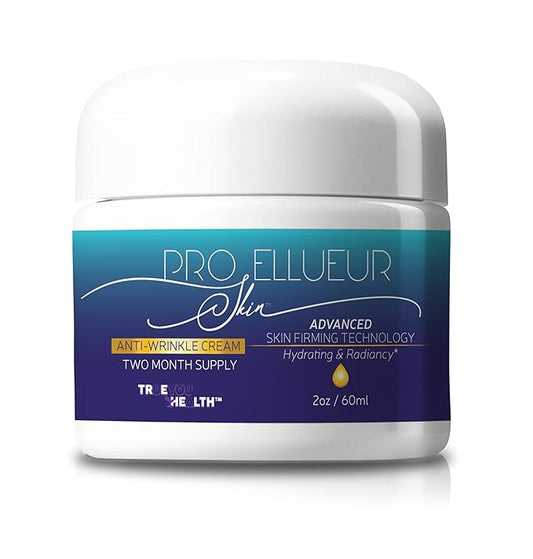 Pro Ellueur Skin Cream - Anti-Wrinkle Cream - Two Month Supply - Advanced Skin Firming Technology to Help Reduce Signs of Aging - Lift, Firm, Tighten - Lasting Hydration - Non-Greasy Formula