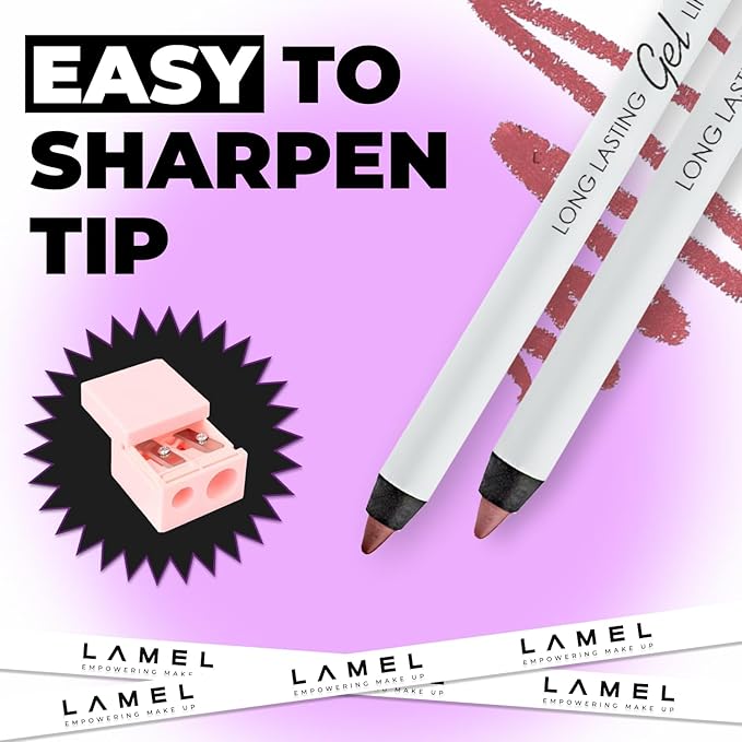 Lamel Matte Gel Lip Liner Pencil | Weightless Lip 7g