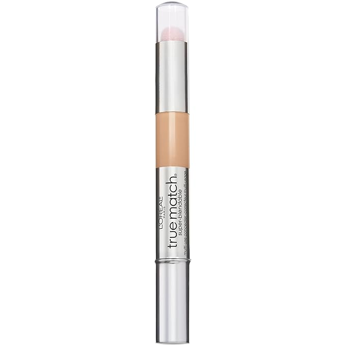 L'Oreal Paris Cosmetics True Match Super-Blendable Multi-Use Concealer Makeup, Light N3-4, 0.05 Fluid Ounce
