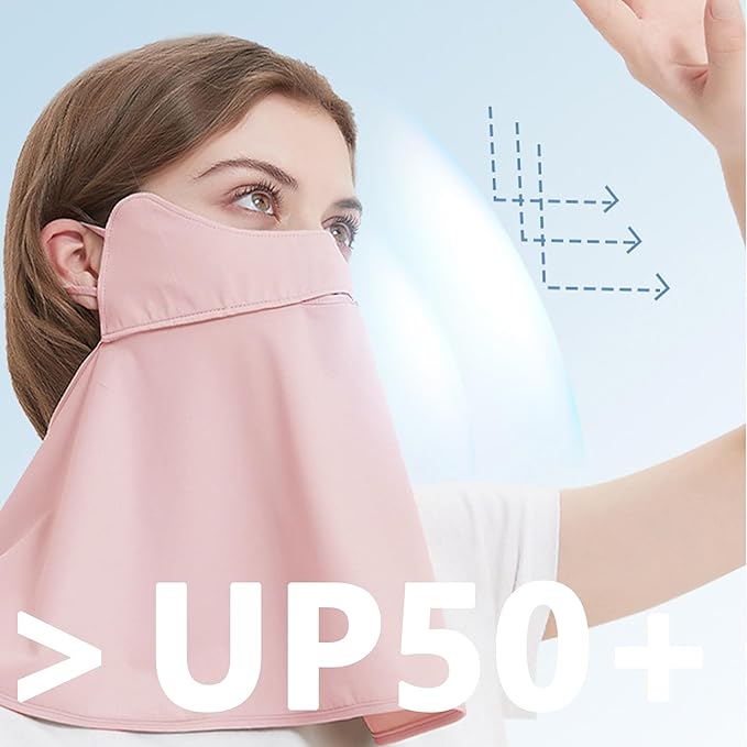 UV Face Mask Sun Protection - Ultimate Sunshield for Face - Breathable and Stylish Face Cover for Sun Protection