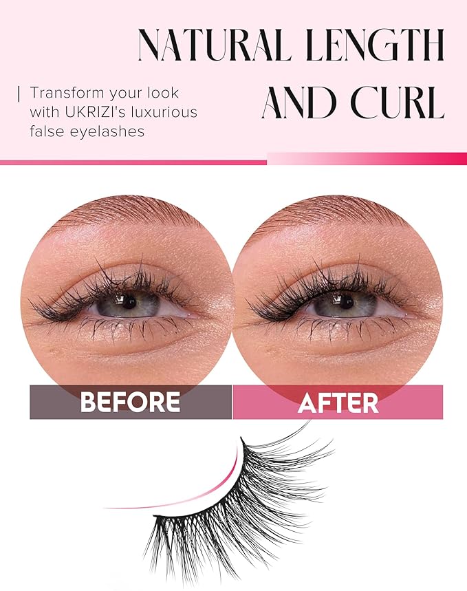 Half Lashes Natural Lashes Wispy Lashes Corner Lashes 3/4 False Eyelashes Natural Half Eyelashes W19