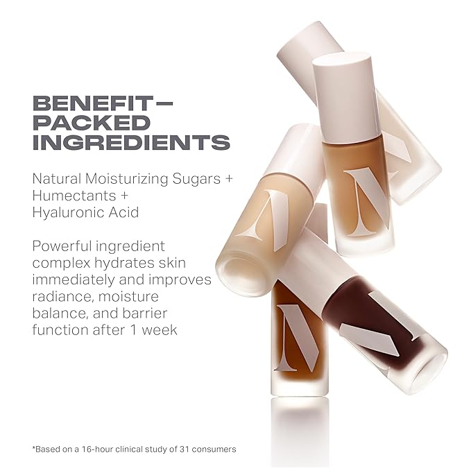 Morphe Lightform Liquid Foundation - Extended Hydration Foundation Makeup with a Lasting, Natural Radiant Finish - Long-Wearing Formula with Buildable, Medium Coverage - Tan 19C (1.01 fl oz)