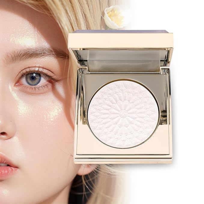 Face Highlighters Exquisite 3D Texture Luminizers Palette, Shiny