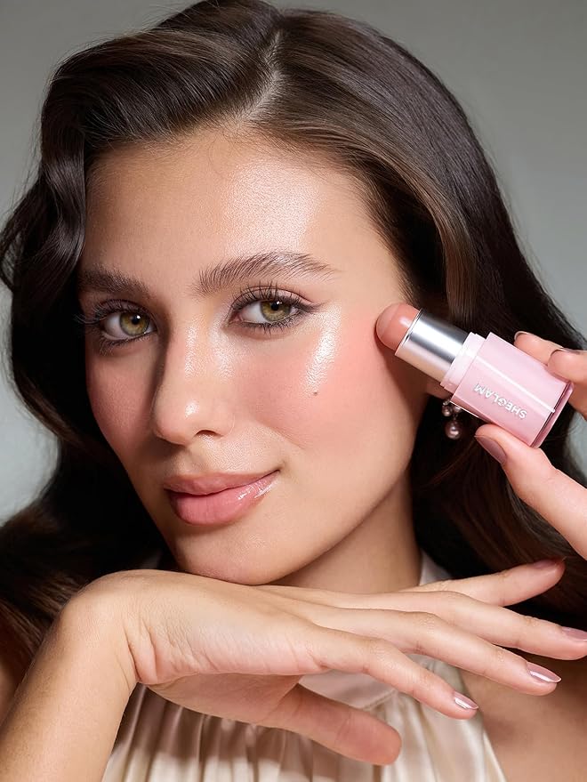 SHEGLAM Buttery Bliss Blush Stick Cream Milk Makeup Blush-Hush Hush