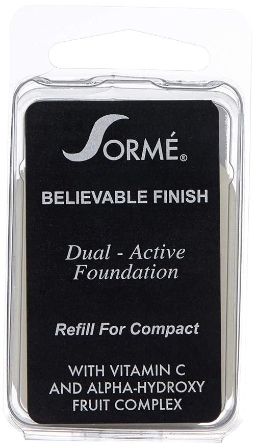 Sorme Cosmetics Believable Finish Powder Foundation Refill in 0.23oz