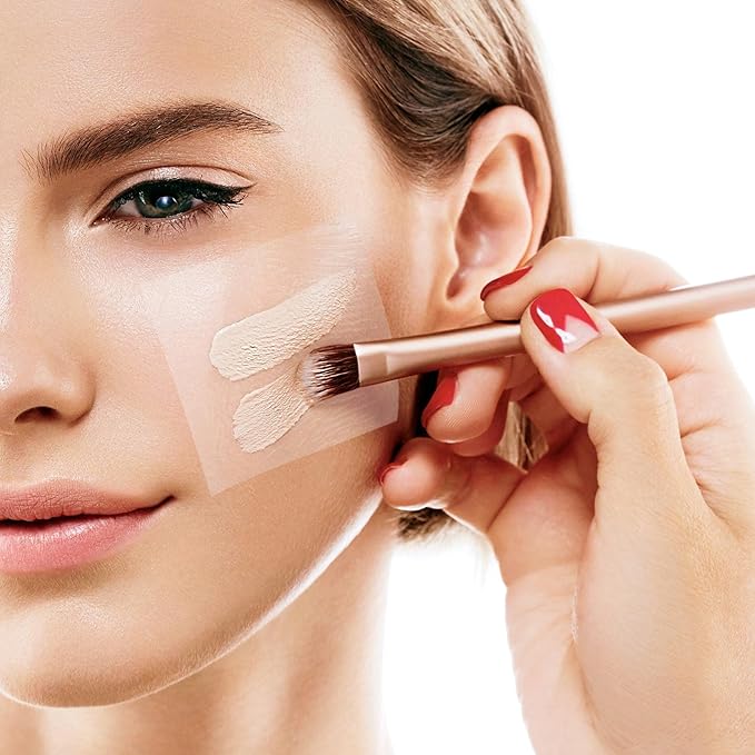 ANCIRS 150pcs Disposable Makeup Hand Palettes, 2.4x2.4inch Adhesive