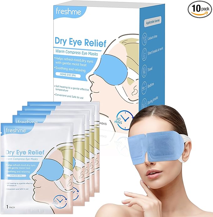 Freshme warm compress eye mask