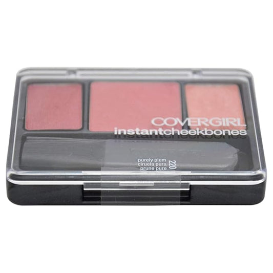 COVERGIRL Instant Cheekbones Contouring Blush Purely Plum 220, may vary)