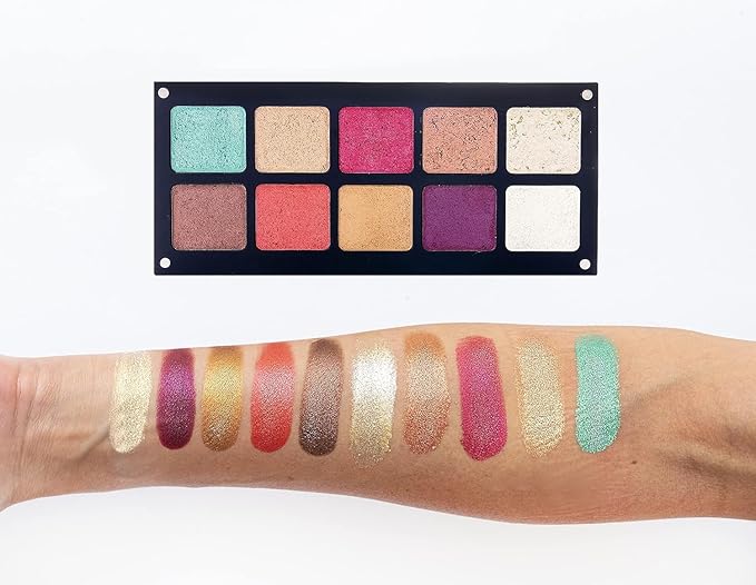 Chromatic Eyeshadow Palette | 10 Vibrant Shades