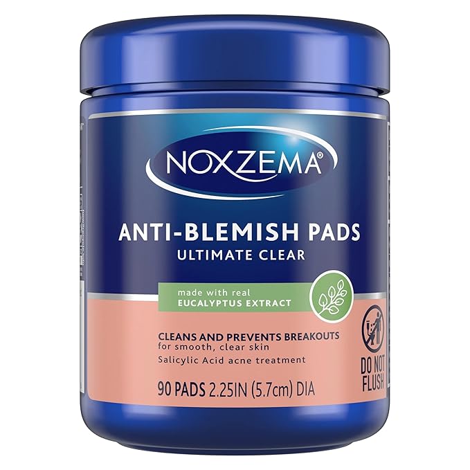 Noxzema ultimate clear pads anti