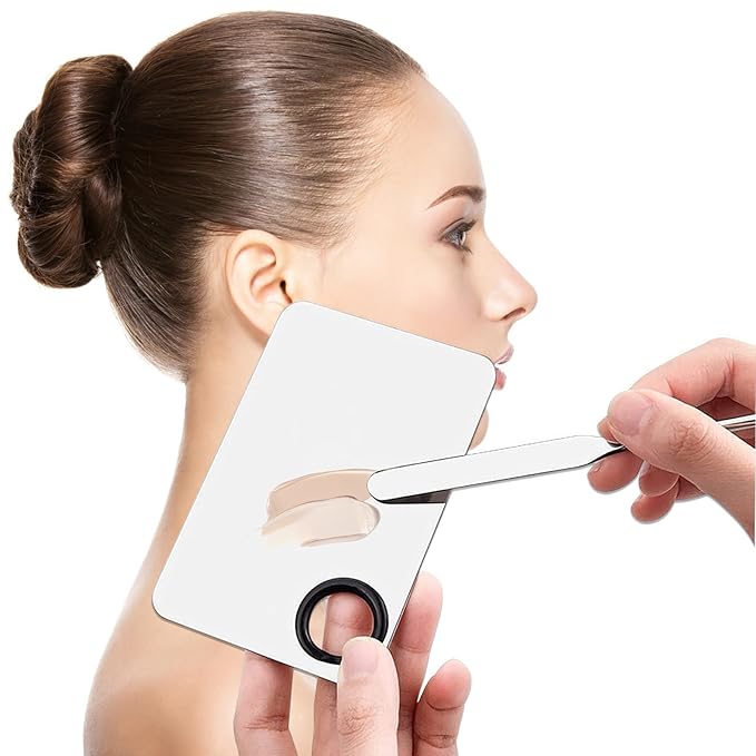 3 Pcs Makeup Foundation Spatula Spoon Tool Set,